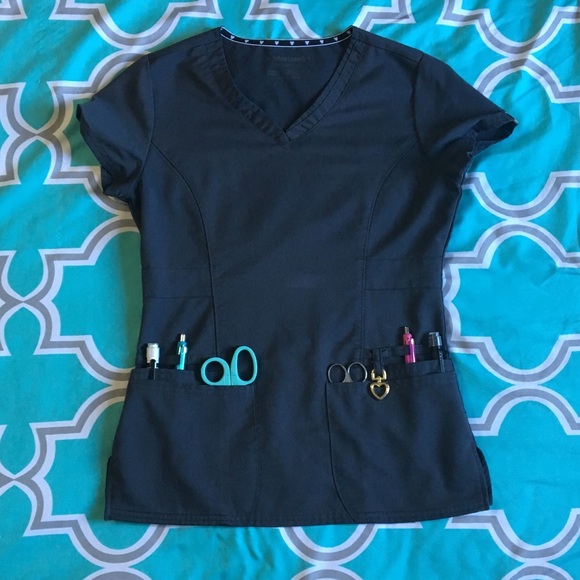 SOLD Beloved V-Neck Scrub Top - Picture 1 of 7